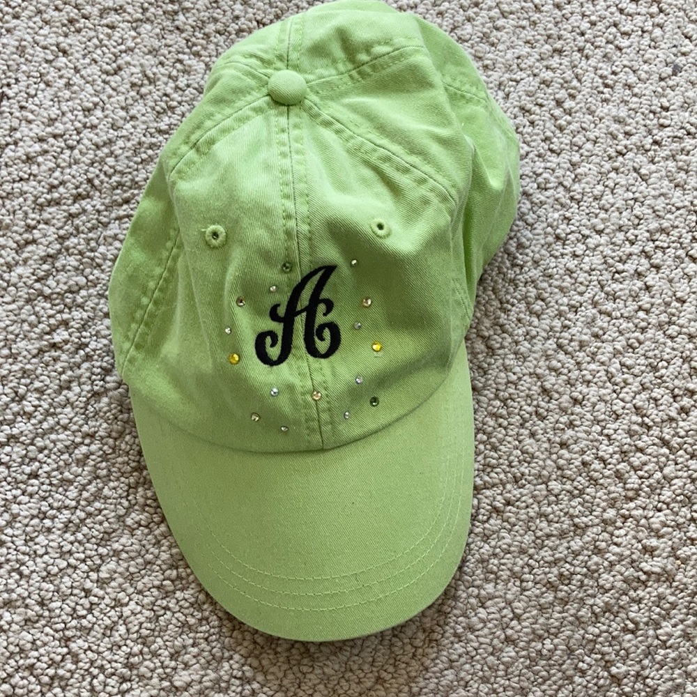 Initial A Baseball Cap